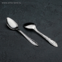 Набор чайных ложек &laquo;Общепит&raquo;, толщина 0,7 мм, 6 шт, цвет серебряный