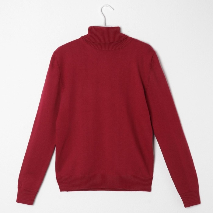 Джемпер мужской SL, 46, бордовый Джемпер мужской SL, 46, бордовый