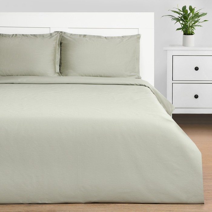 Постельное бельё Этель дуэт Постельное бельё Этель дуэт "Olive tree" 143х215-2шт, 215х240, 50х70+3-2 шт, мако-сатин, 114г/м2