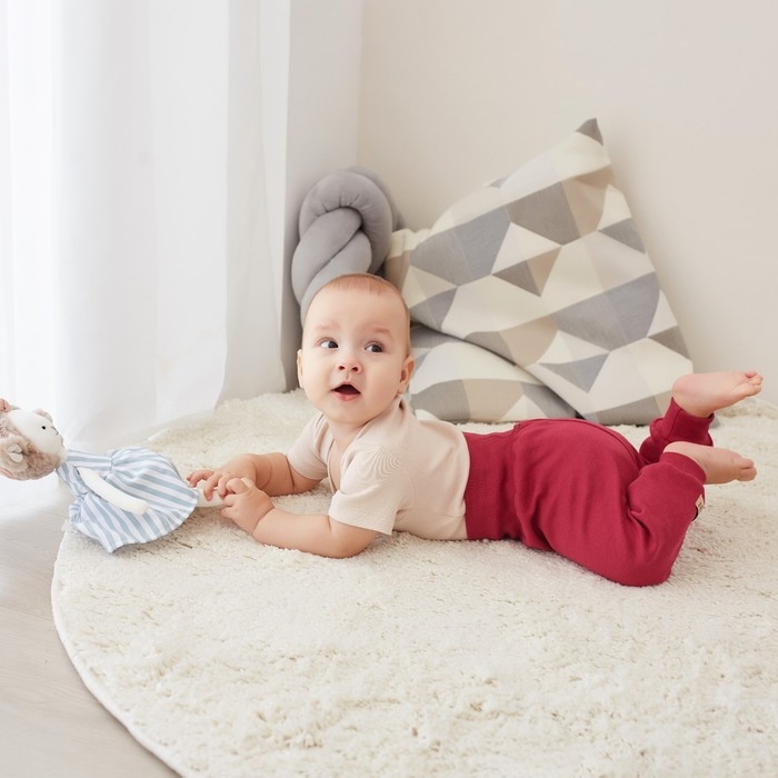 Штаны детские MINAKU, цвет фуксия, рост 86-92 см