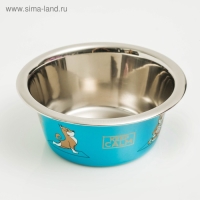 Миска стандартная "Пижон. Yoga Dog", 450 мл, синяя Миска стандартная "Пижон. Yoga Dog", 450 мл, синяя