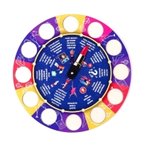 Настольная игра для женской компании алкогольная "Пьяная рулетка", d-30 см Настольная игра для женской компании алкогольная "Пьяная рулетка", d-30 см