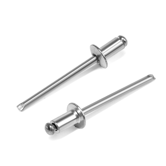 Заклёпки ТУНДРА krep, вытяжные, алюминий-сталь, 4х8 мм, неокрашенные, 1000 шт Заклёпки ТУНДРА krep, вытяжные, алюминий-сталь, 4х8 мм, неокрашенные, 1000 шт