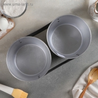 Хлебная форма для выпечки, 17.5&times;9.5&times;14 см, 2-х секционная