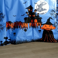 Скатерть &laquo;Счастливого хэллоуина&raquo;, 137 &times; 183 см