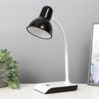 Настольная лампа Джуниор E27 40Вт черный 16,5х13х44 см RISALUX Настольная лампа Джуниор E27 40Вт черный 16,5х13х44 см RISALUX