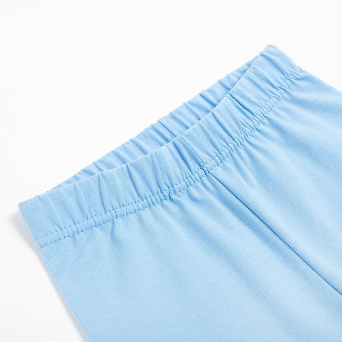 Велосипедки для девочки MINAKU, цвет голубой, рост 122