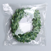 Лиана искусственная для декора &laquo;Зелёные листья&raquo;, 3 метра, 13 &times; 13 &times; 2 см