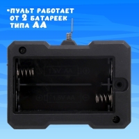 Машина &laquo;Болид&raquo;, радиоуправляемая, работает от батареек, цвет черный