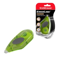 Корректирующая лента 5 мм х 8 м, ErichKrause ErgoLine, с резиновой вставкой, корпус салатовый, блистер Корректирующая лента 5 мм х 8 м, ErichKrause ErgoLine, с резиновой вставкой, корпус салатовый, блистер