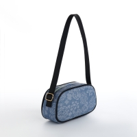 Сумка женская на молнии, цвет синий Сумка женская на молнии, цвет синий