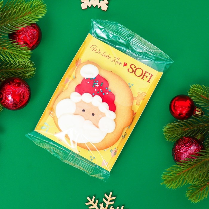 Новый год. Печенье ванильное "Новогоднее", 60 г