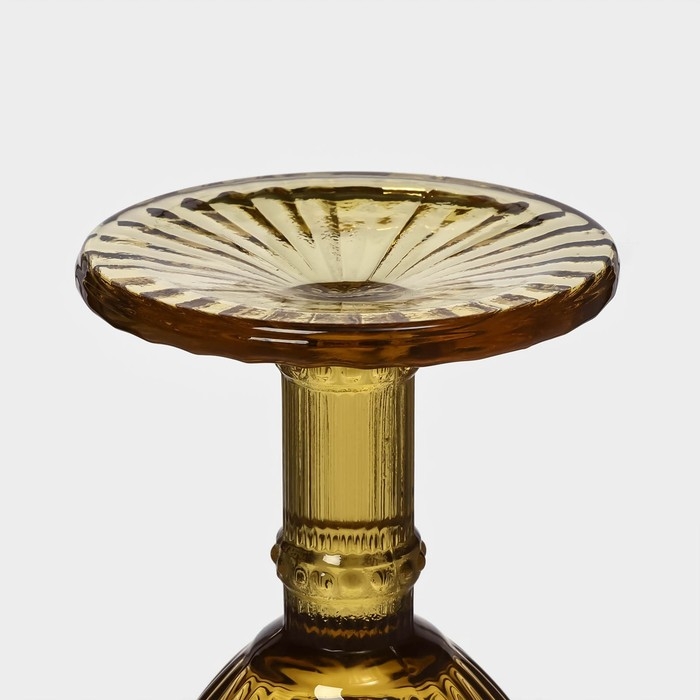 Набор бокалов для вина стеклянный Magistro «Босфор», 250 мл, 8,5×16,5 см, 2 шт, цвет жёлтый Набор бокалов для вина стеклянный Magistro «Босфор», 250 мл, 8,5×16,5 см, 2 шт, цвет жёлтый