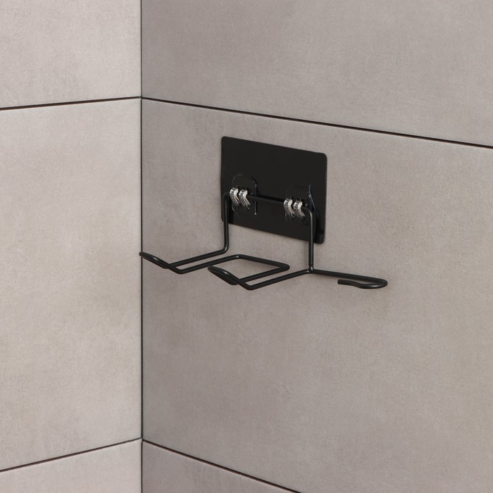 Держатель для фена Доляна, на липучке, 19&times;8&times;10 см