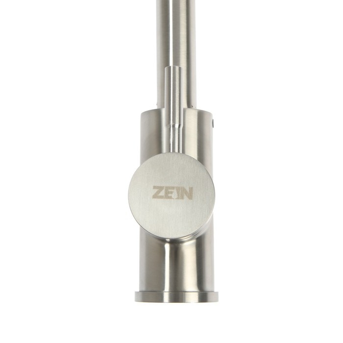 Смеситель для кухни ZEIN ZS 20101, с выходом для питьевой воды, нержавеющая сталь, сатин Смеситель для кухни ZEIN ZS 20101, с выходом для питьевой воды, нержавеющая сталь, сатин