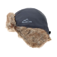 Шапка зимняя Ice Time, размер 58-62, цвет серый