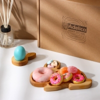 Пасхальный набор Adelica, менажница, подставка под яйцо, термонаклейки на 7 яиц, 22&times;18 см