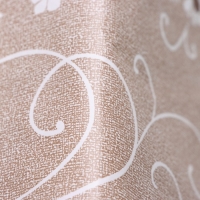 Скатерть на стол на нетканой основе &laquo;Ромашки&raquo;, 137&times;110 см, цвет коричневый