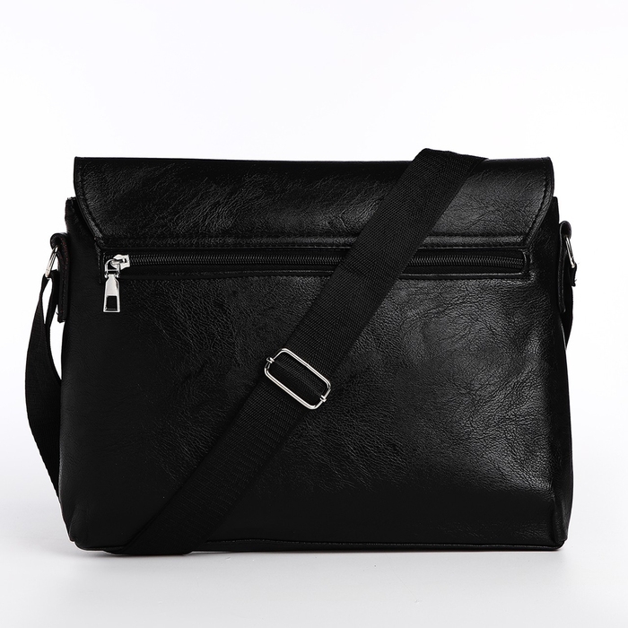 Сумка мужская, цвет чёрный