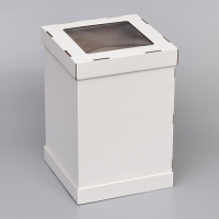 Коробка под торт, 30 х 30 х 45 см Коробка под торт, 30 х 30 х 45 см