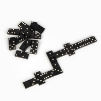 Настольная игра, домино, "Классическое", 28 шт, костяшка 4 х 2 х 0.5 см Настольная игра, домино, "Классическое", 28 шт, костяшка 4 х 2 х 0.5 см