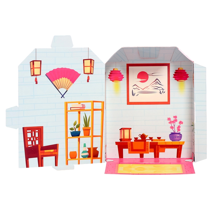 Магнитная игра &laquo;Модный домик: Кими&raquo;