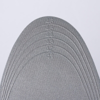 Стельки для обуви, универсальные, массажные, р-р RU до 44 (р-р Пр-ля до 46), 28 см, пара, цвет синий