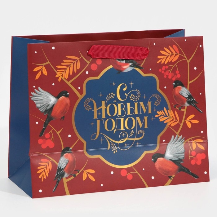 Пакет подарочный новогодний ламинированный &laquo;Пора чудес&raquo;, MS 18 х 23 х 10 см, Новый год