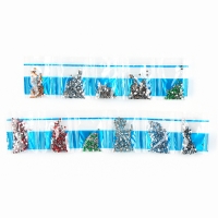 Алмазная мозаика на новый год на подвеске &laquo;Снегирь&raquo;, 9 х 11 см, новогодний набор для творчества