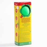 Набор развивающих тактильных мячиков &laquo;Лисенок Лёлик&raquo;, с пищалкой, 3 шт, Крошка Я