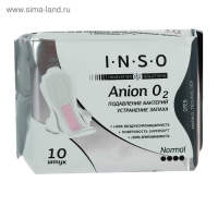 Прокладки Inso Anion O2 Normal, 10 шт/упаковка Прокладки Inso Anion O2 Normal, 10 шт/упаковка