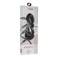 Наушники BYZ S873, проводные, вкладыши, 3.5 мм, 1.2 м, чёрные Наушники BYZ S873, проводные, вкладыши, 3.5 мм, 1.2 м, чёрные