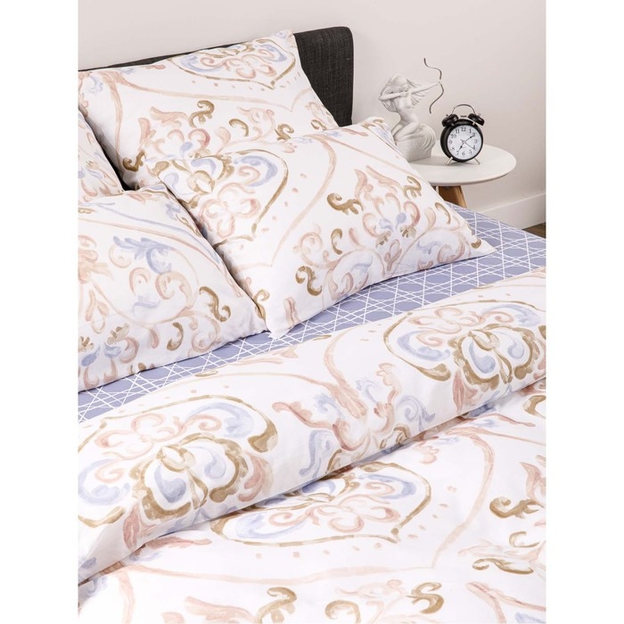 Постельное бельё евро Luisa de Rizzo Аурита 200х220см, 200х220см, 70х70см 2шт, бязь 120г/м хл100% Постельное бельё евро Luisa de Rizzo Аурита 200х220см, 200х220см, 70х70см 2шт, бязь 120г/м хл100%