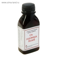 Эликсир монастырский «От головных болей» 100 мл Эликсир монастырский «От головных болей» 100 мл