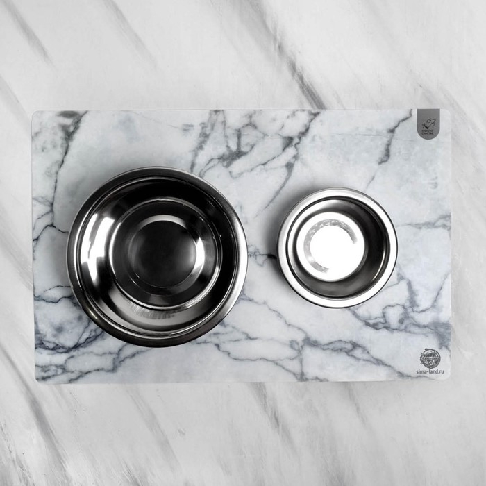 Коврик под миску &laquo;Камень&raquo;, 43х28см