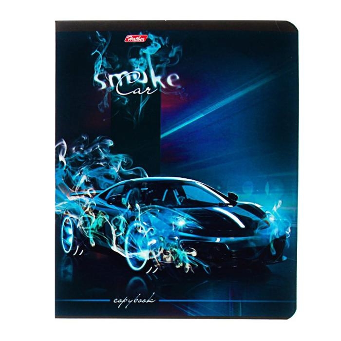 Тетрадь 48 листов клетка Тетрадь 48 листов клетка "АвтоСтихии", обложка мелованный картон, матовая ламинация, 3D-лак, МИКС