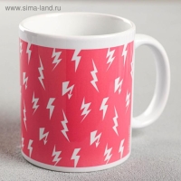 Кружка сублимация "Super sister" молнии, 320 мл, с нанесением Кружка сублимация "Super sister" молнии, 320 мл, с нанесением