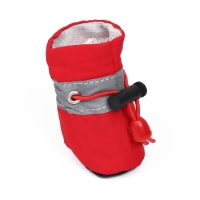 Ботинки для собак "Уют" с утяжкой, набор 4 шт, размер 1 (3, 5 х 2, 5 см), красные Ботинки для собак "Уют" с утяжкой, набор 4 шт, размер 1 (3, 5 х 2, 5 см), красные