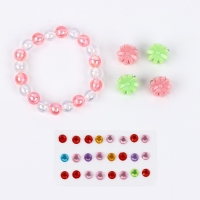 Детские накладные ногти &laquo;Ты чудесна&raquo;, 12 шт, набор с браслетом и заколками