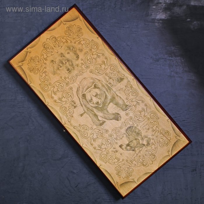 Нарды средние &laquo;Медведь&raquo; 50 &times; 50 см