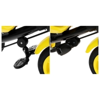 Велосипед трёхколёсный Vivat 1, принт скорость, оранжевый Велосипед трёхколёсный Vivat 1, принт скорость, оранжевый