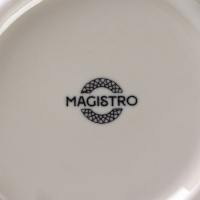 Салатник фарфоровый Magistro Ocean, 800 мл, d=17,4 см, цвет синий