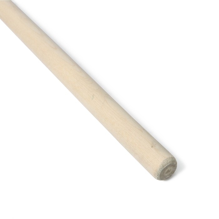 Черенок берёзовый, d = 32 мм, длина 120 см, высший сорт Черенок берёзовый, d = 32 мм, длина 120 см, высший сорт