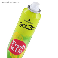 Сухой шампунь GOT2B Fresh It Up «Лёгкий и свежий», экстра-свежесть, 200 мл Сухой шампунь GOT2B Fresh It Up «Лёгкий и свежий», экстра-свежесть, 200 мл