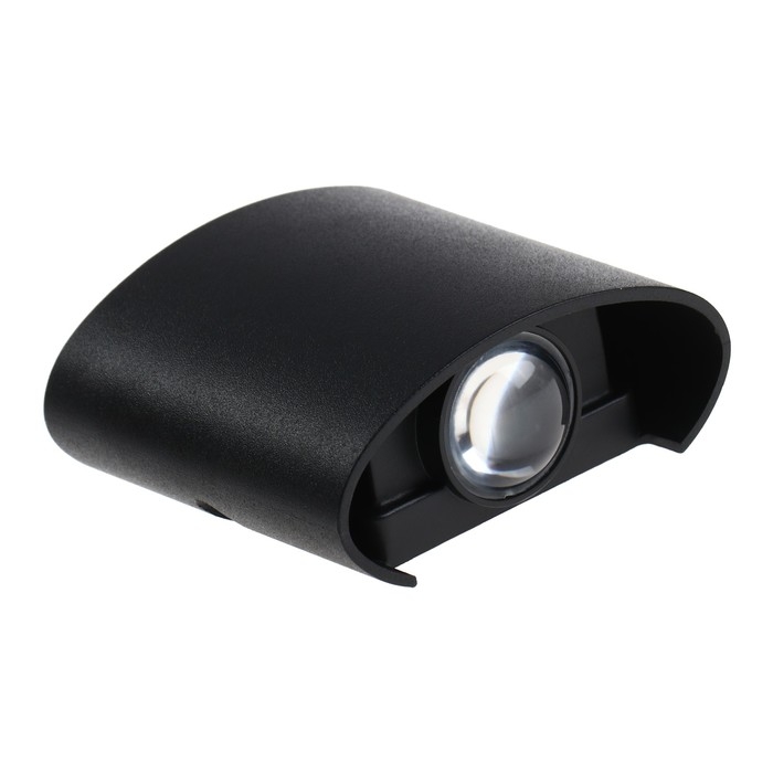 Светильник фасадный «Полусфера», FSD-074, 2 Вт, 4000К, 1 луч, IP65, 220 В, пластик, черный 1008420 Светильник фасадный «Полусфера», FSD-074, 2 Вт, 4000К, 1 луч, IP65, 220 В, пластик, черный 1008420