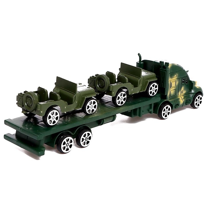 Грузовик инерционный &laquo;Военный автовоз&raquo;