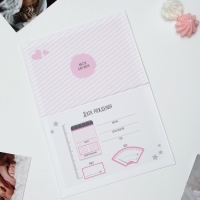 Папка для свидетельства о рождении &laquo;BABY&raquo;, для девочки, А5