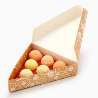 Подарочный набор косметики новогодний &laquo;Тепла и уюта&raquo;, бомбочки для ванны, 6 х 20 г, Новый Год