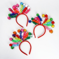 Карнавальный ободок &laquo;Бомбошки&raquo;, цвета МИКС