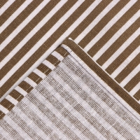 Фартук Доляна с карманом, цв.коричневый, 70*65&plusmn;4см, 100% хл, рогожка